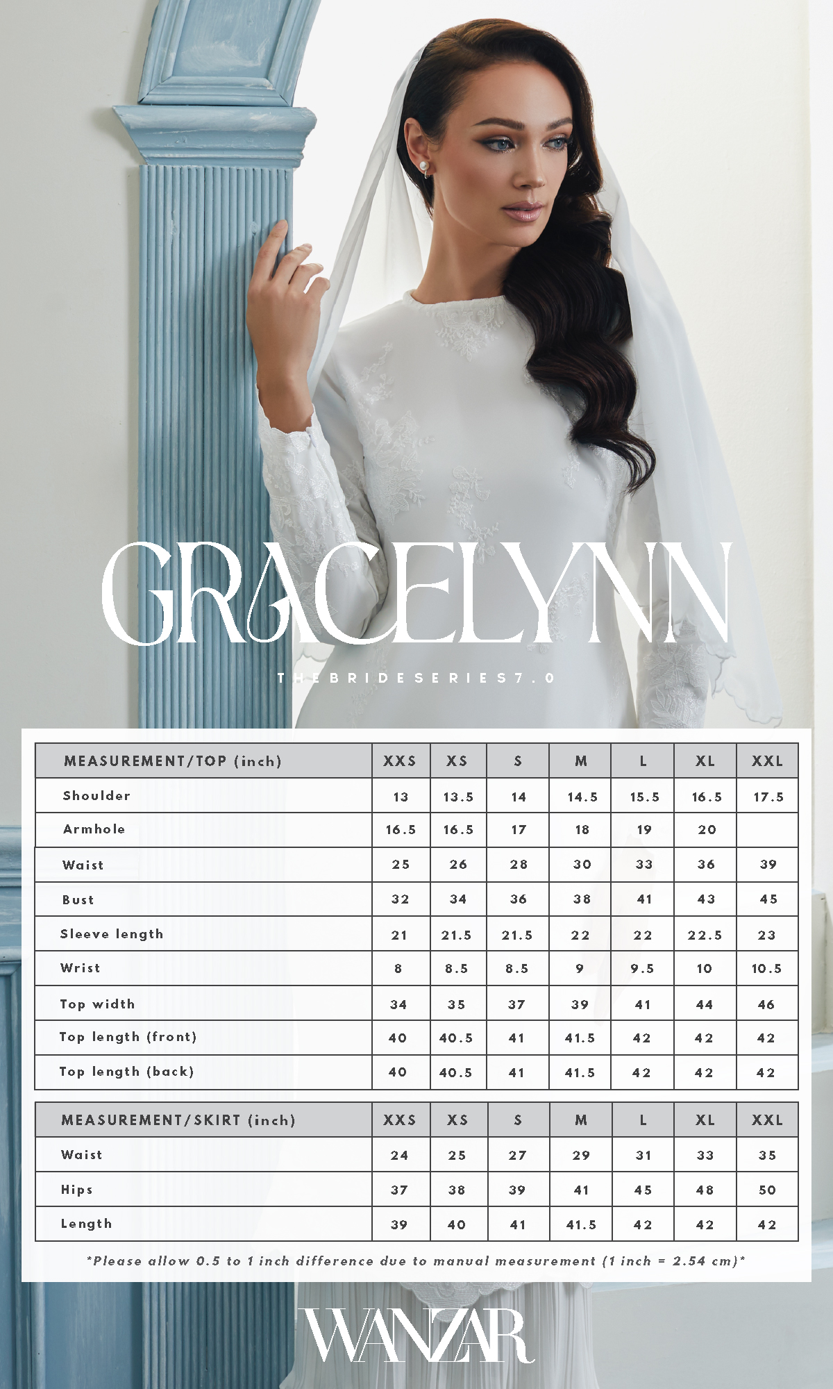 Gracelynn Brides in White